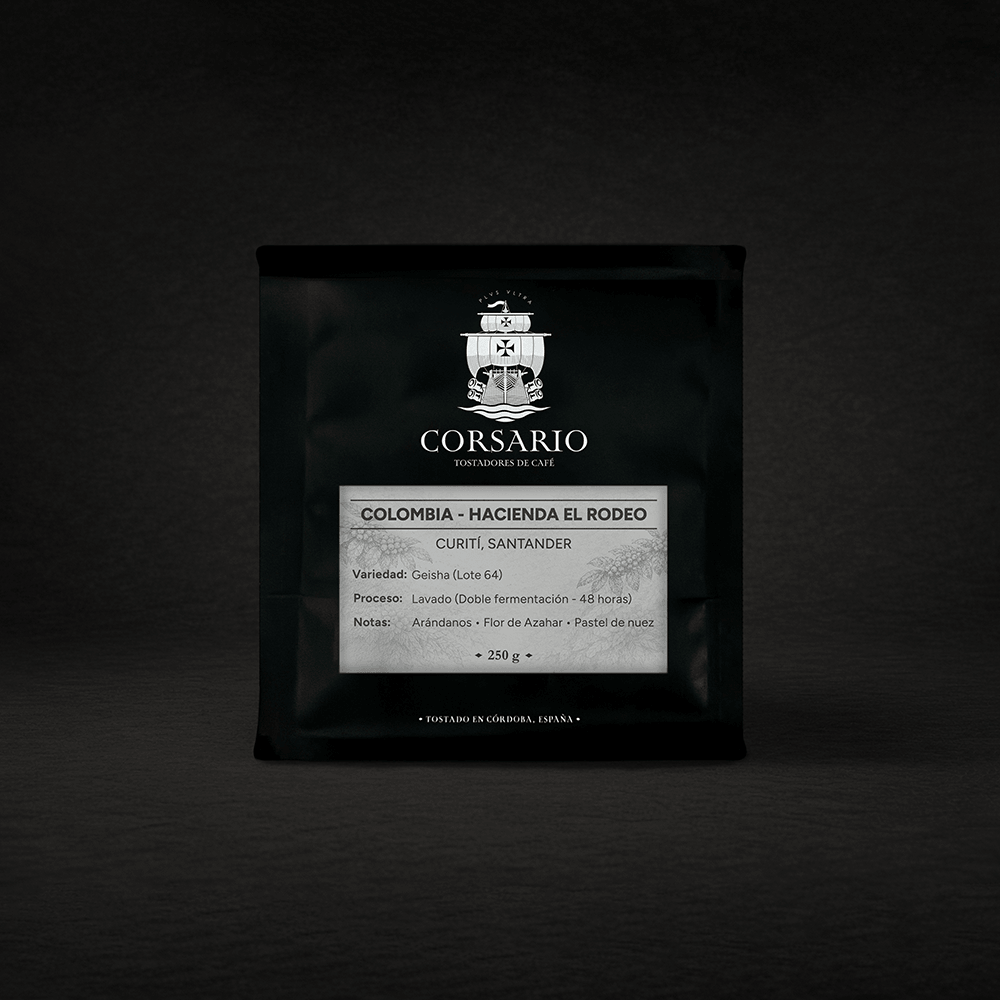 COLOMBIA – HACIENDA EL RODEO (GEISHA) from Corsario Tostadores